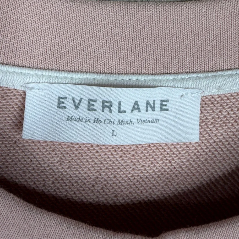 Everlane Long Sleeve Sweater Dress size Large‎ Pink - Picture 2 of 8